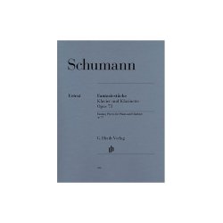 Robert Schumann: Fantasy Pieces For Clarinet And Piano Op.73 (Henle Urtext Edition)