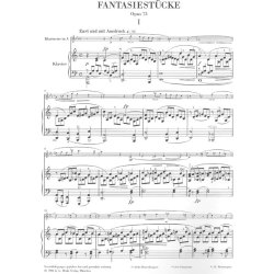 Robert Schumann: Fantasy Pieces For Clarinet And Piano Op.73 (Henle Urtext Edition)