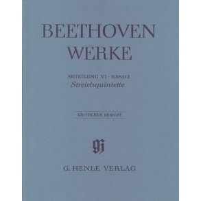 Ludwig Van Beethoven: String Quintets - Critical Report