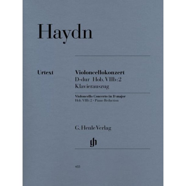 Franz Joseph Haydn: Violoncello Concerto In D Major Hob. VIIb:2