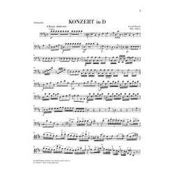 Franz Joseph Haydn: Violoncello Concerto In D Major Hob. VIIb:2