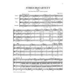 Ludwig Van Beethoven: String Quartets Volume 1 (Clothbound)