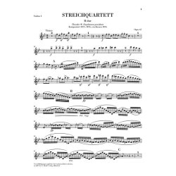 Johannes Brahms: String Quartet In B Flat Op.67 (Urtext)