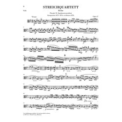 Johannes Brahms: String Quartet In B Flat Op.67 (Urtext)