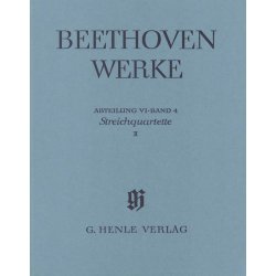Ludwig van Beethoven: String Quartets op. 59, 74, 95, Volume II