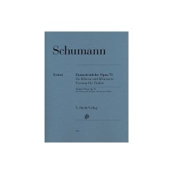 Robert Schumann: Fantasy Pieces for Piano and Clarinet (or Violin or Violoncello) op. 73 (version for Violin)