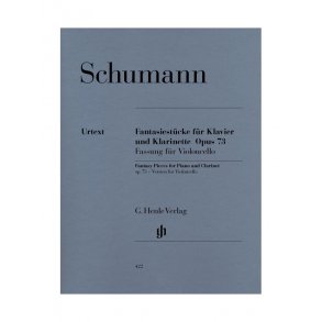 Robert Schumann: Fantasy Pieces For Piano And Clarinet Op.73 (Version For Cello)
