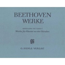Ludwig van Beethoven: Works for Piano four-hands