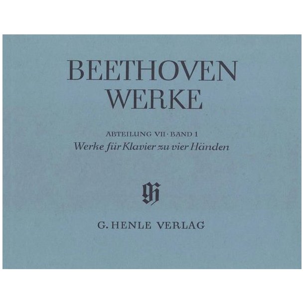 Ludwig van Beethoven: Works for Piano four-hands