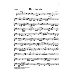 Franz Joseph Haydn: Streichtrios Heft I