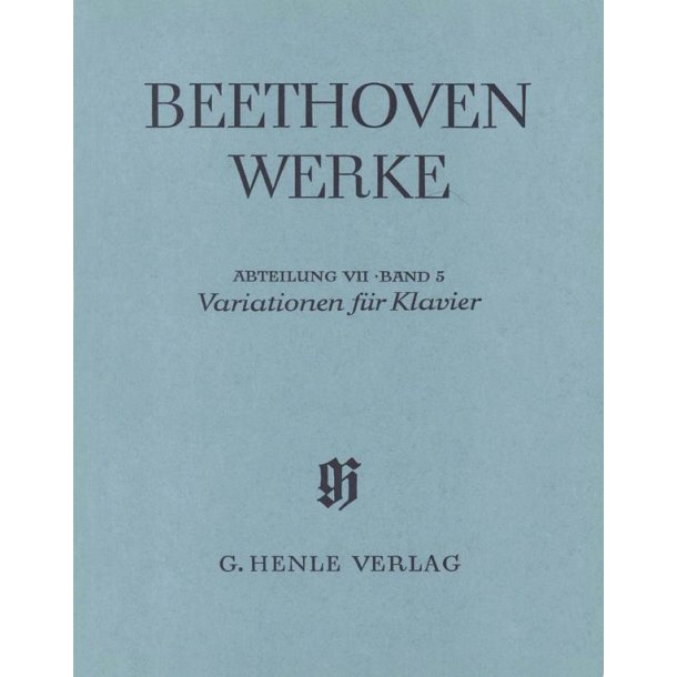 Ludwig van Beethoven: Variations for Piano