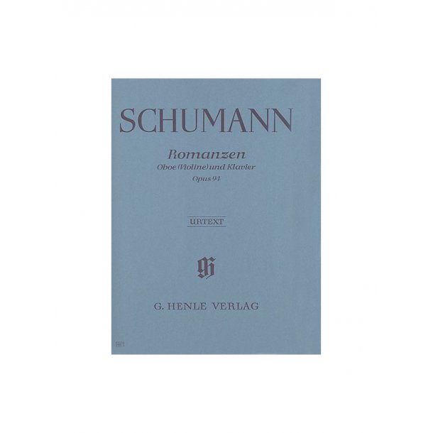 Robert Schumann: Romances For Oboe And Piano Op.94