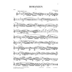 Robert Schumann: Romances For Oboe And Piano Op.94