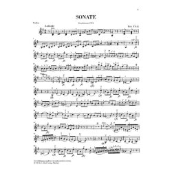 Franz Joseph Haydn: Sonata For Piano And Violin In G