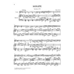 Franz Joseph Haydn: Sonata For Piano And Violin In G