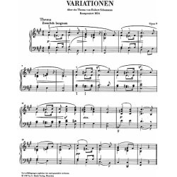 Johannes Brahms: Schumann-Variations Op.9