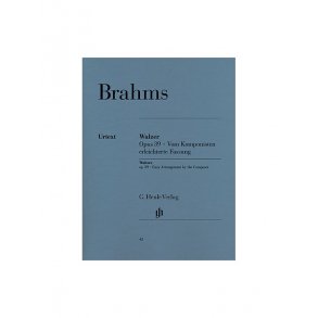 Johannes Brahms: Waltzes Op.39 (Easy Arrangement)
