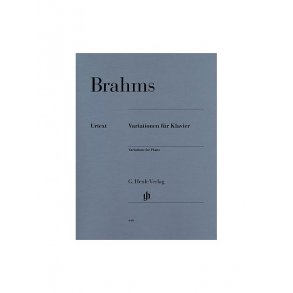 Johannes Brahms: Variationen Fur Klavier