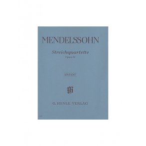 Felix Mendelssohn: String Quartets op. 44, 1-3