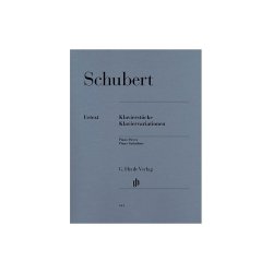Franz Schubert: Piano Pieces - Piano Variations (Henle Urtext Edition)