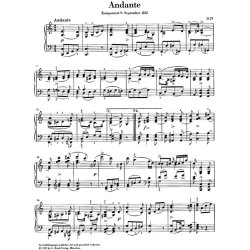 Franz Schubert: Piano Pieces - Piano Variations (Henle Urtext Edition)