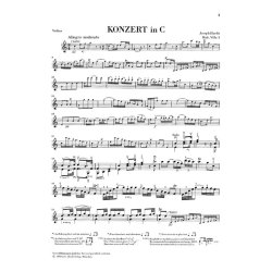 Franz Joseph Haydn: Concerto for Violin and Orchestra C major Hob. VIIa:1