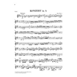 Franz Joseph Haydn: Concerto for Violin and Orchestra In A Hob. VIIa:3 (Violin and Piano)