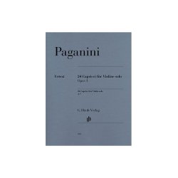 Niccolo Paganini: 24 Capricci op. 1 (notated and annotated version)