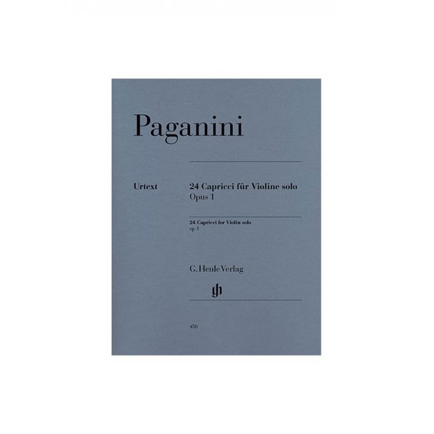 Niccolo Paganini: 24 Capricci op. 1 (notated and annotated version)
