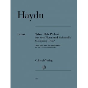 Franz Joseph Haydn: Trios Fur Zwei Floten Und Violoncello