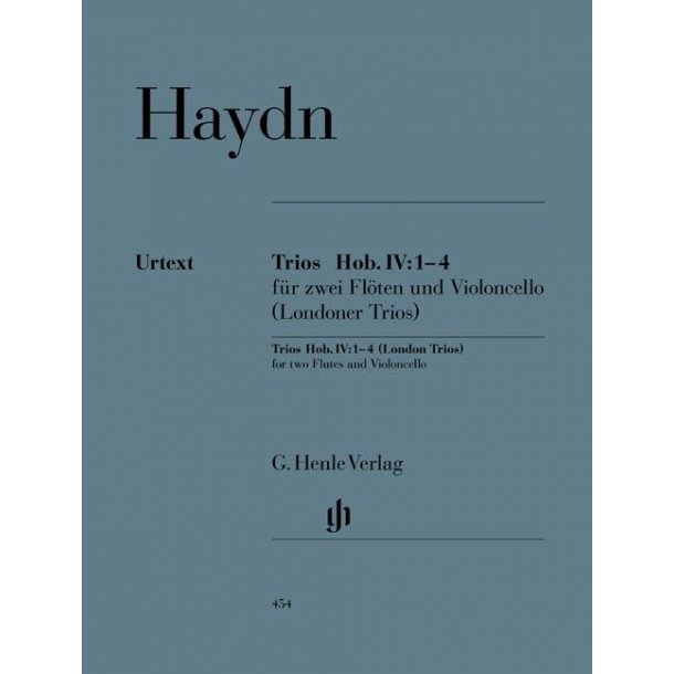 Franz Joseph Haydn: Trios Fur Zwei Floten Und Violoncello