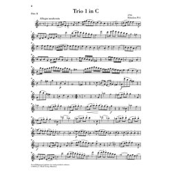 Franz Joseph Haydn: Trios Fur Zwei Floten Und Violoncello