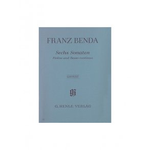Franz Benda: 6 Sonatas for Violin and Basso Continuo