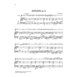 Franz Benda: 6 Sonatas for Violin and Basso Continuo