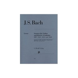 Johann Sebastian Bach: Three Sonatas for Violin and Piano (Harpsichord) BWV 1020, 1021,1023