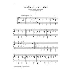 Robert Schumann: Gesang Der Fruhe Op.133
