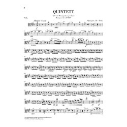 Franz Schubert: Quintet In A Op. Post.114 D.667 'Trout Quintet' (Henle Urtext Edition)