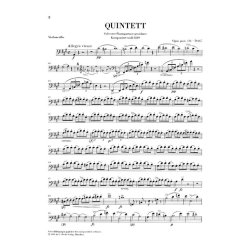 Franz Schubert: Quintet In A Op. Post.114 D.667 'Trout Quintet' (Henle Urtext Edition)