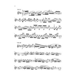 Niccolo Paganini: 60 Variations on Barucab for Violin and Guitar op. 14
