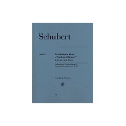 Franz Schubert: Variations On 'Trockne Blumen' D.802 (Urtext Edition)