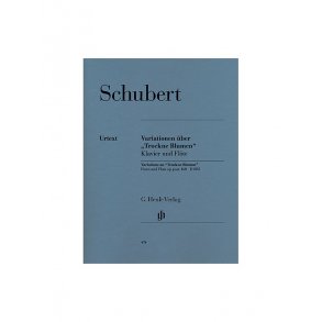 Franz Schubert: Variations On 'Trockne Blumen' D.802 (Urtext Edition)