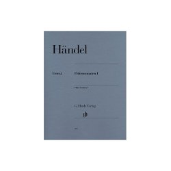 Georg Friedrich H&auml;ndel: Flute Sonatas, Volume I  (with separate Flute/Basso Continuo part (two copies))