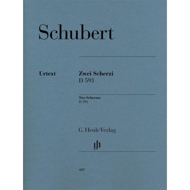 Franz Schubert: 2 Scherzi B flat major and D flat major D 593