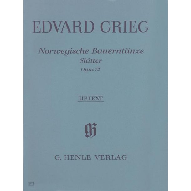 Edvard Grieg: Norwegian Peasant Dances [Sltter] op. 72