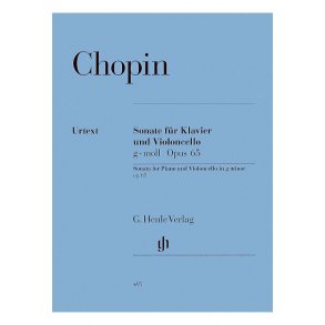 Frederic Chopin: Cello Sonata In G Minor Op.65 (Urtext Edition)
