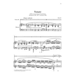 Frederic Chopin: Cello Sonata In G Minor Op.65 (Urtext Edition)