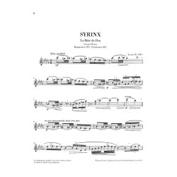 Claude Debussy: Syrinx (Henle Urtext Edition)