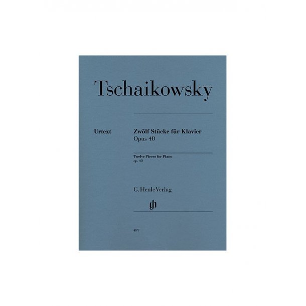 Pyotr Ilyich Tchaikovsky: Twelve Piano Pieces Op. 40
