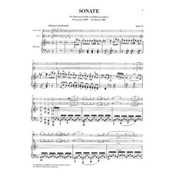 Ludwig Van Beethoven: Sonata In F For Piano And Horn Or Cello Op.17 (Urtext Edition)