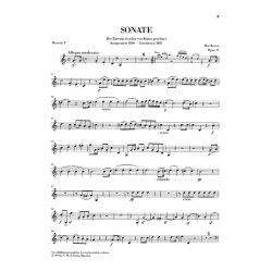 Ludwig Van Beethoven: Sonata In F For Piano And Horn Or Cello Op.17 (Urtext Edition)